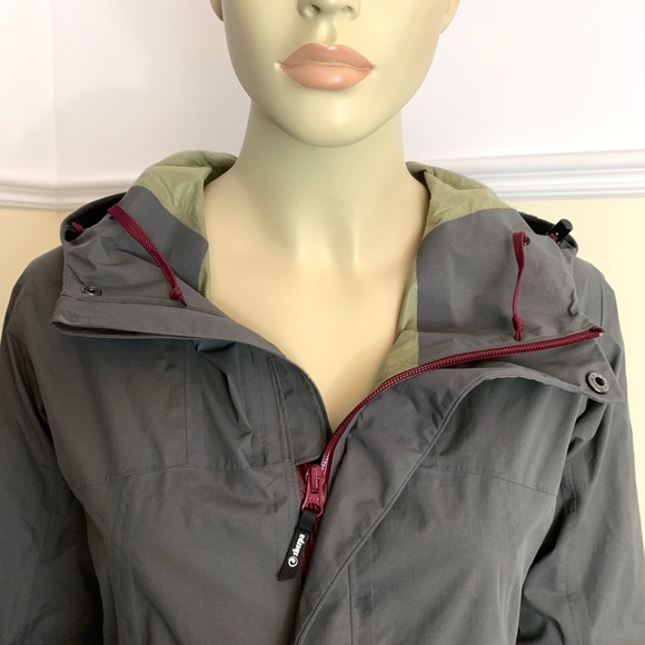 SHERPA Outdoor Chabahil Hardshell Full Zip Jacket Gray/Green Sz S - Picture 5 of 14